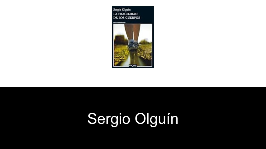 libros de Sergio Olguín