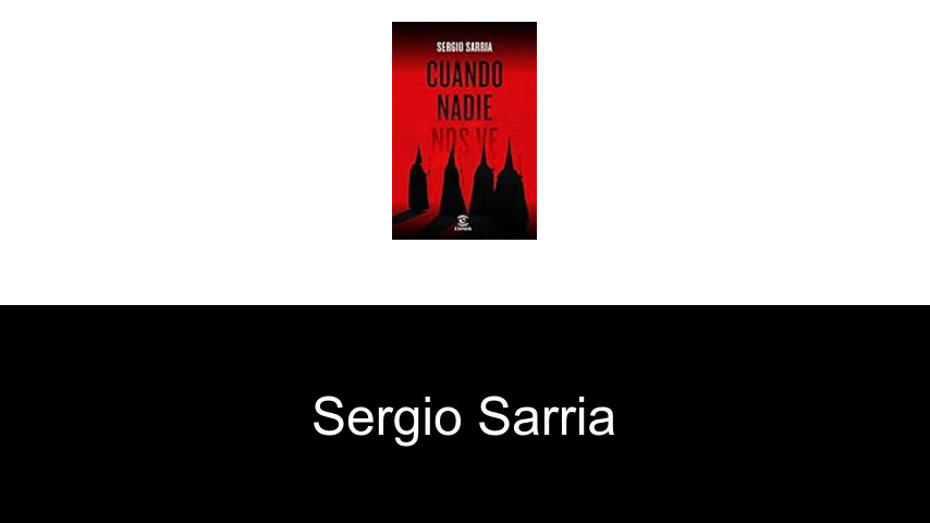 libros de Sergio Sarria