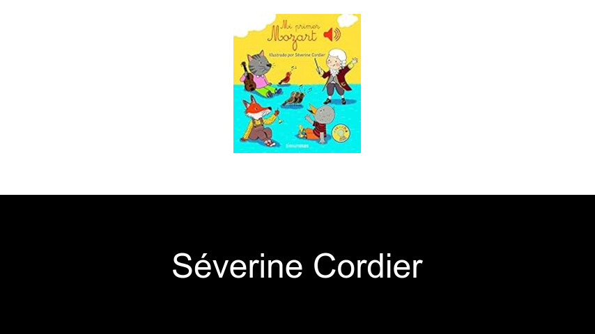 libros de Séverine Cordier