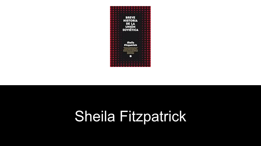 libros de Sheila Fitzpatrick