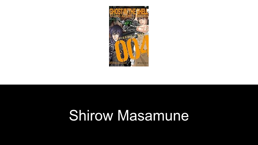 libros de Shirow Masamune