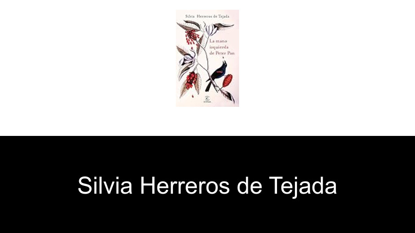 libros de Silvia Herreros de Tejada