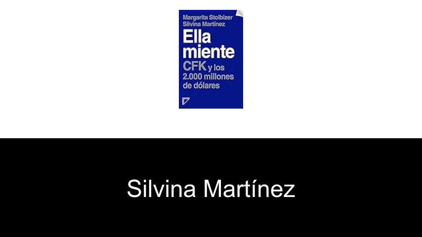 libros de Silvina Martínez