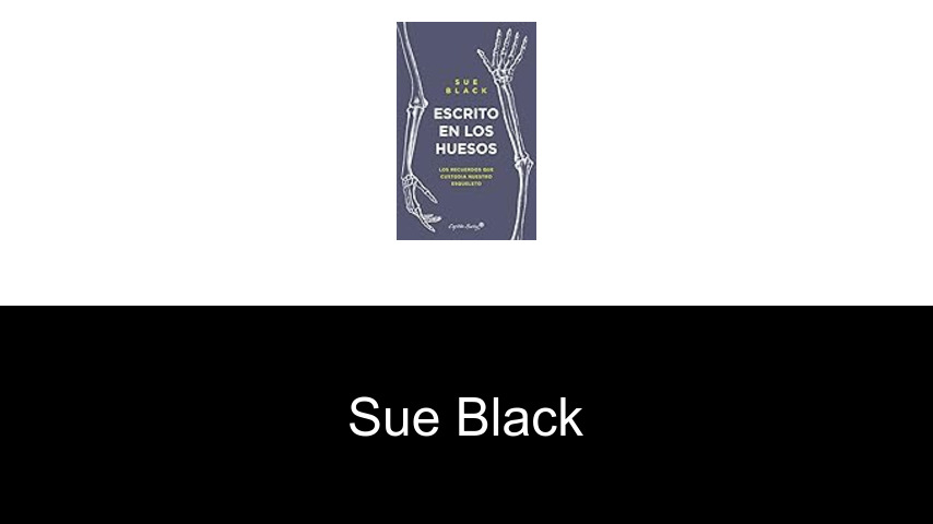 libros de Sue Black