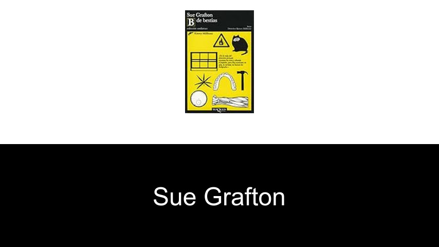 libros de Sue Grafton