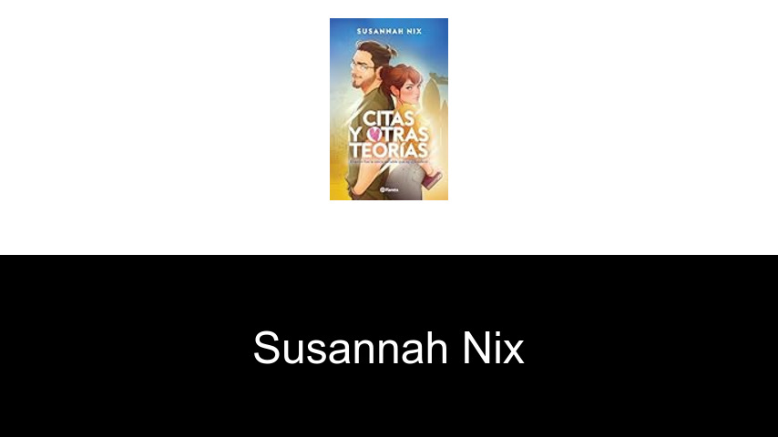 libros de Susannah Nix